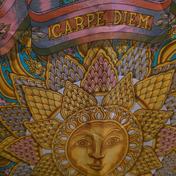 EUC Authentic Hermes Silk Scarf - Picture 2 of 5